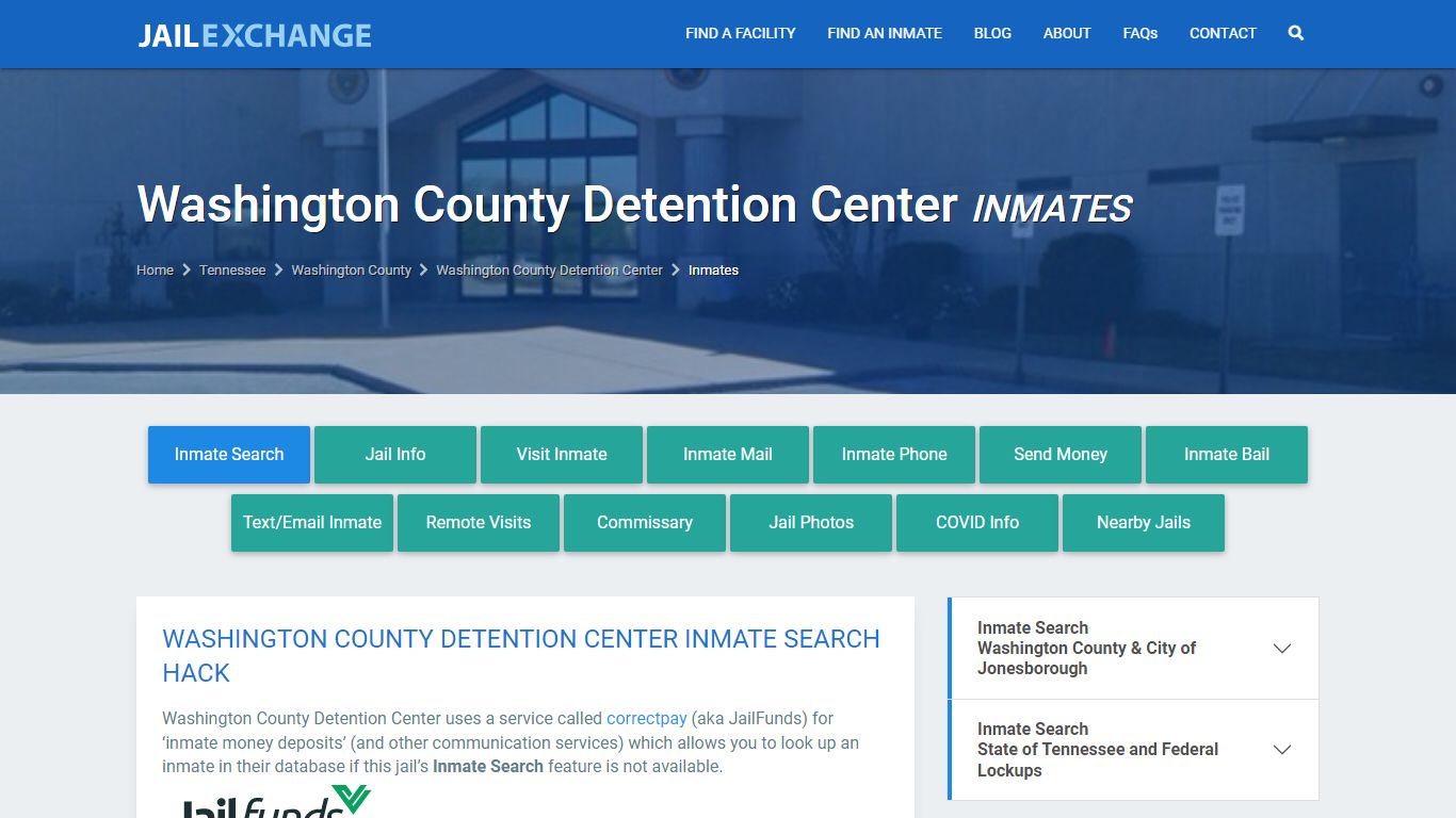 Washington County Jail Inmates | Arrests | Mugshots | TN